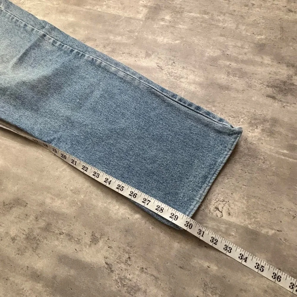 Levi's 643 Jeans Mens 40x30 Light Wash Vintage 80s Orange Tab Denim